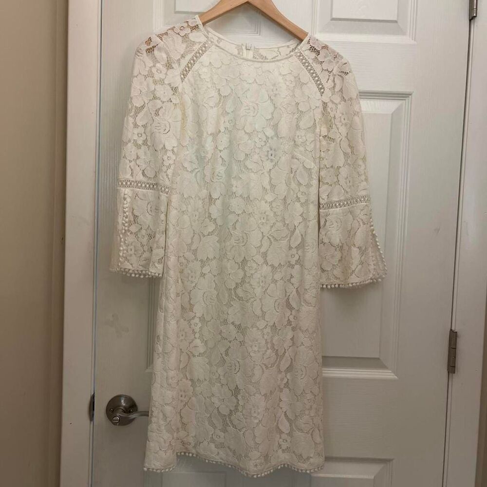 Vince-camuto Women's White and Cream Dress